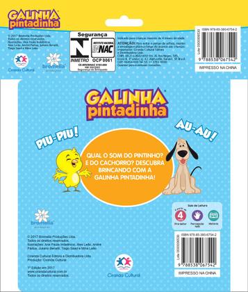 Imagem de Livro - Galinha Pintadinha - O som dos animais