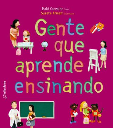 Imagem de Livro - Gente que aprende ensinando