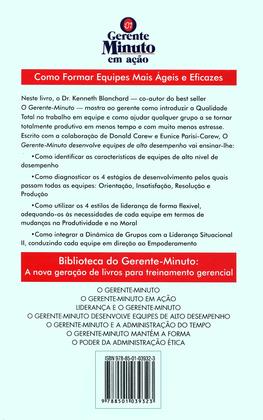 Imagem de Livro - Gerente-minuto desenvolve equipes de alto desempenho