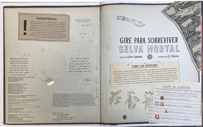 Imagem de Livro - Gire para sobreviver - Selva Mortal