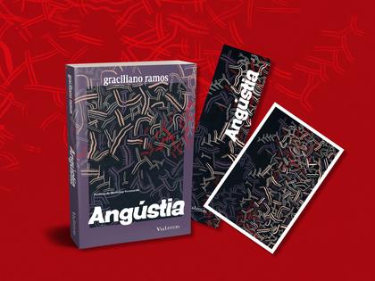 Imagem de Livro - Graciliano Ramos – Vidas Secas + Angústia: Kit com 2 livros, Postais e Marcadores