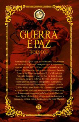 Imagem de Livro - Guerra e Paz - Edição de Luxo Almofadada
