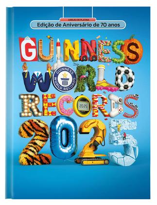 Imagem de Livro - Guinness World Records 2025 – Edição de aniversário de 70 anos do maior livro de recordes do mundo