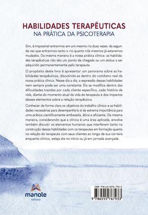 Imagem de Livro - Habilidades terapêuticas na prática da psicoterapia