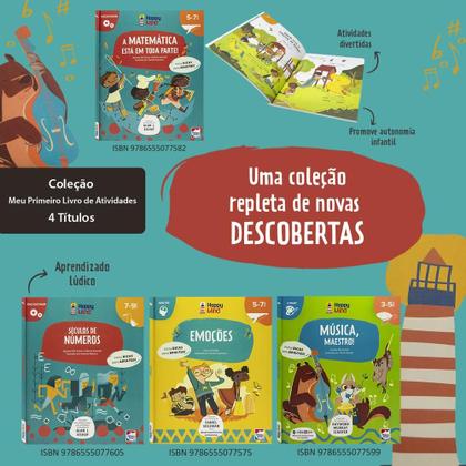 Imagem de Livro - Happy Mind Meu Primeiro Livro de Atividades: Números