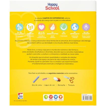 Imagem de Livro - Happy School Campos de Experiências: Matemática - Eu Calculo