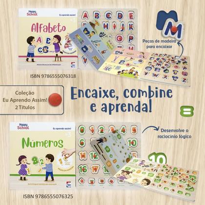 Imagem de Livro - Happy School Eu Aprendo Assim! Alfabeto