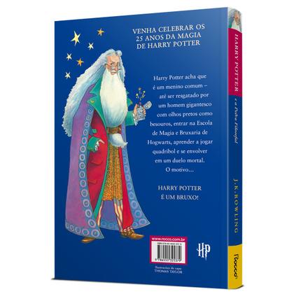 Imagem de Livro - Harry Potter e a Pedra Filosofal - Edição Comemorativa de 25 Anos