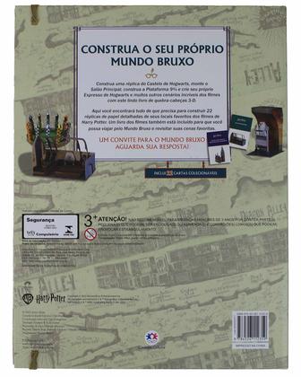 Imagem de Livro - Harry Potter - Livro com Quebra-Cabeça 3D
