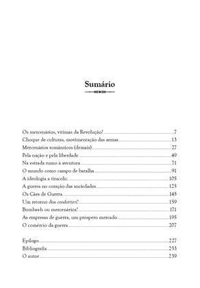 Imagem de Livro - História dos mercenários