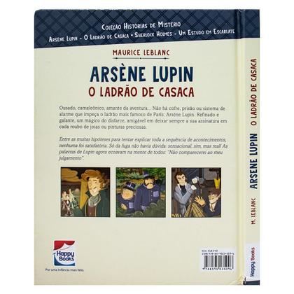 Imagem de Livro - Histórias de Mistério: Arsène Lupin - O Ladrão de Casaca