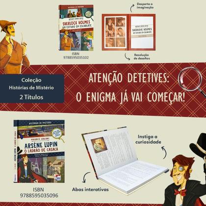 Imagem de Livro - Histórias de Mistério: Arsène Lupin - O Ladrão de Casaca