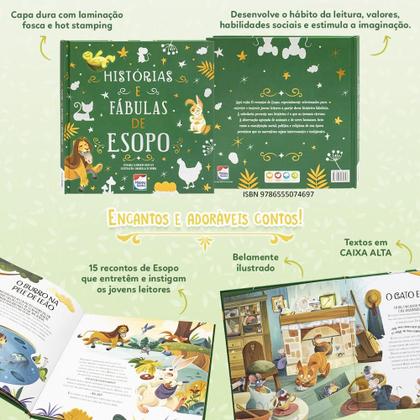 Imagem de Livro - Histórias e Fábulas de Esopo