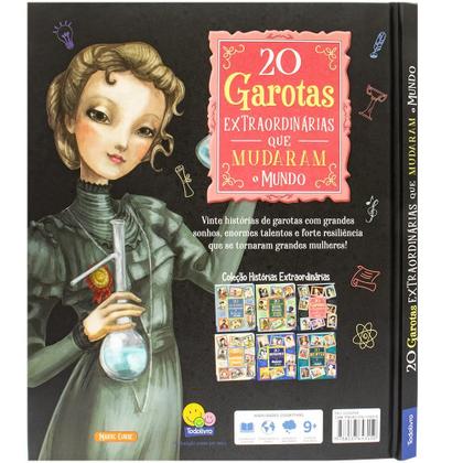 Imagem de Livro - Histórias Extraordinárias: 20 Garotas Extraordinárias Que Mudaram o Mundo