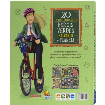 Imagem de Livro - Histórias Extraordinárias: 20 Heróis Verdes Extraordinários Salvando o Planeta
