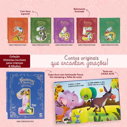 Imagem de Livro - Histórias Incríveis para Crianças: 4 anos