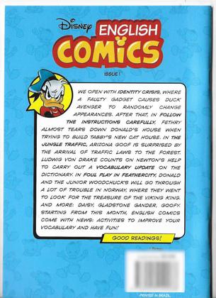 Imagem de Livro HQ Disney English Comics Vol 01 Quadrinhos em Inglês - Culturama