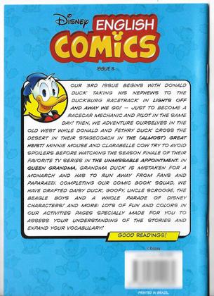 Imagem de Livro HQ Disney English Comics Vol 03 Quadrinhos em Inglês - Culturama