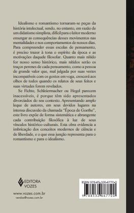 Imagem de Livro - Idealismo e romantismo