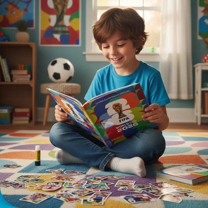 Imagem de Livro Ilustrado Copa 2026 Oficial Panini Original Futebol Mundial Em Estoque