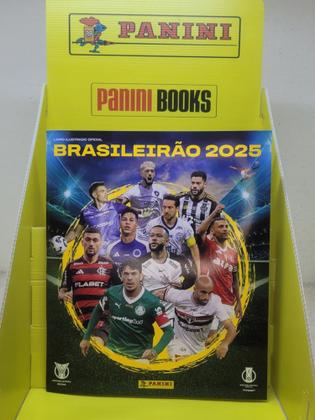 Imagem de Livro Ilustrado Oficial Brasileirão 2025 Panini Capa Cartão, Produto Original