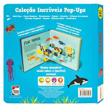 Imagem de Livro - Incríveis POP-UPS: Oceano