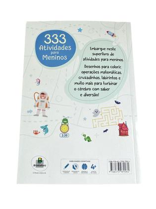 Livro Infantil 333 Atividades Educativas Para Meninos - Todo Livro Imagem de Livro Infantil 333 Atividades Educativas Para Meninos