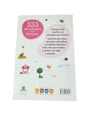 Imagem de Livro Infantil 333 Atividades Jogos e Desenhos para meninas