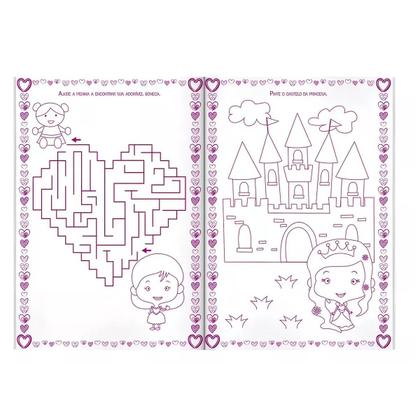 Imagem de Livro Infantil 333 Atividades Jogos e Desenhos para meninas