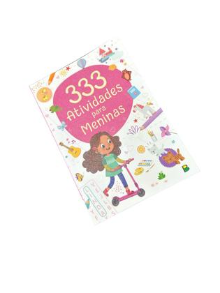 Imagem de Livro Infantil 333 Atividades para meninas vários jogos - Blook