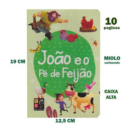 Imagem de Livro Infantil Cartonado Contos De Fadas Clássicos Kit 8 Vols Biblioteca Infantil