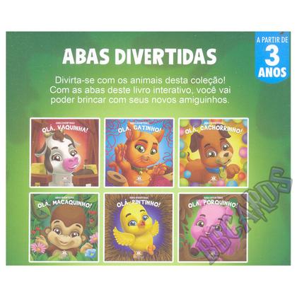 Imagem de Livro Infantil Interativo Coleção Abas Divertidas + 3 Anos