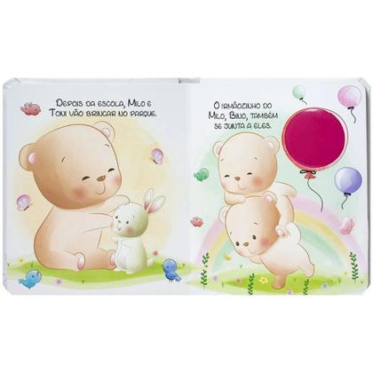 Imagem de Livro Infantil Melhores Amigos Toque E Sinta Urso Milo, O