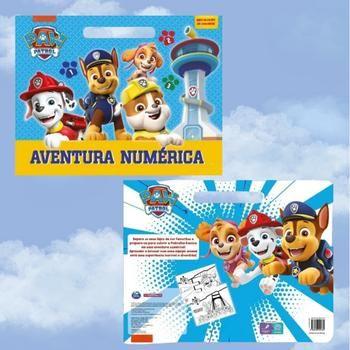 Imagem de Livro Infantil p/ Colorir Patrulha Canina com Atividades