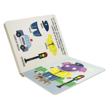 Imagem de Livro Infantil+pecas Dancantes Profissoes
