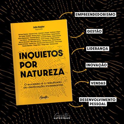 Imagem de Livro - Inquietos por natureza