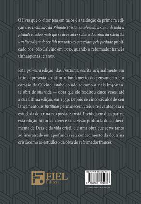 Imagem de Livro - Institutas da Religião Cristã