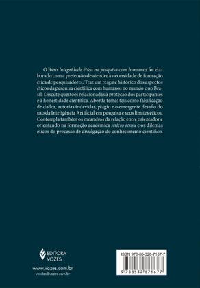 Imagem de Livro - Integridade ética na pesquisa com seres humanos