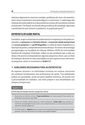Imagem de Livro - Introdução à avaliação psiquiátrica
