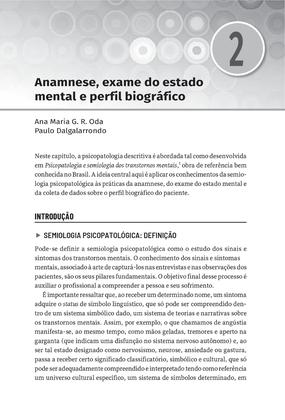 Imagem de Livro - Introdução à avaliação psiquiátrica
