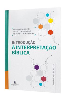 Imagem de Livro - Introdução à interpretação bíblica