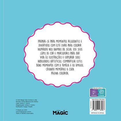 Imagem de Livro - Jungle Buddies - Livro de Colorir