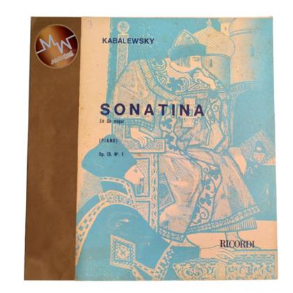 Imagem de Livro kabalewsky sonatina en do mayor piano op. 13 n 1 (estoque antigo)