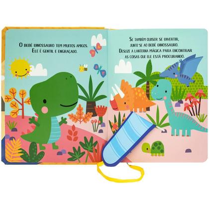 Imagem de Livro - Lanterna Divertida: O Bebê Dinossauro e seus Amigos