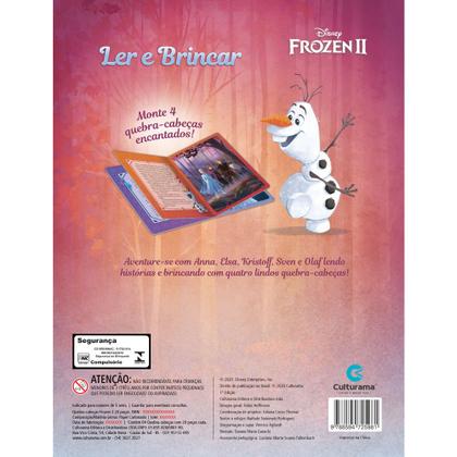 Imagem de Livro - Ler e brincar Frozen 2