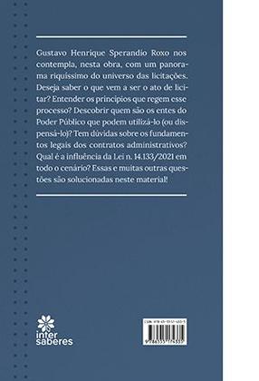 Imagem de Livro - Licitações e Contratos Administrativos: