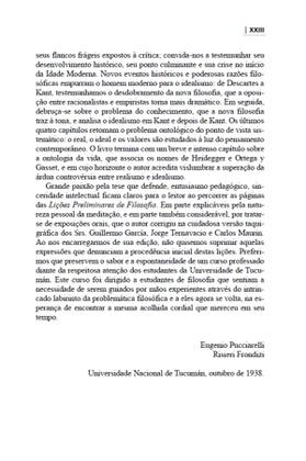 Imagem de Livro - Lições Preliminares de Filosofia