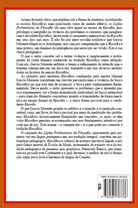 Imagem de Livro - Lições Preliminares de Filosofia