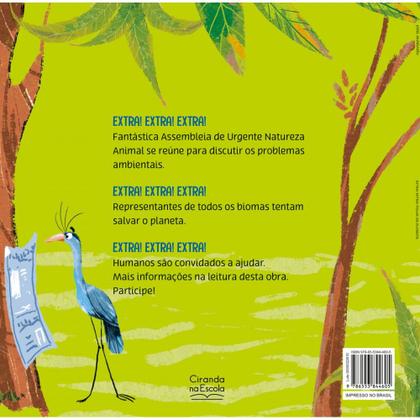 Imagem de Livro Literatura infantil Extra! Extra! Folha da floresta