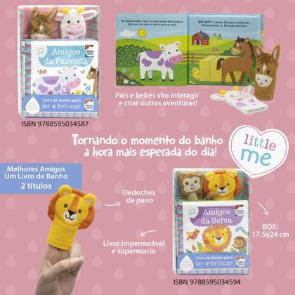 Imagem de Livro - Little Me Melhores Amigos - Um Livro de Banho: Amigos da Fazenda